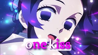 Shinobu X Giyu Edit💜💜 | One Kiss | Demon Slayer | Typography Edit