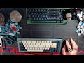 Building the Athena65 by Nixkeys with KKB R.W.B.  and HMX Lunar Stones. Such a beautiful board!