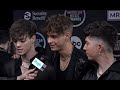 Why Don't We interview at the AMA's.