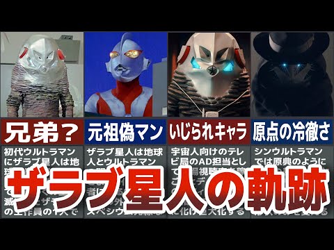初代ウルトラマン宇宙人セットバルタン.ダダ.ザラブ星人 歴代ウルトラマン】衝撃的に冷徹星人！ザラブ星人の軌跡 工作員から