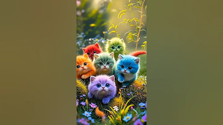 Watch the video about COLORFUL ANGORA KITTENS #villagecat #cat #israelkitties #kitten #whitecat #cute #catlover #funny