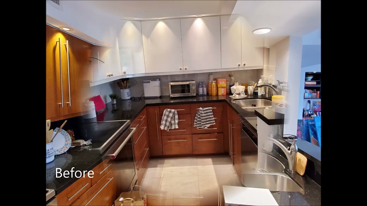 Unique Modern Kitchen Remodel Done in a White Gloss Color