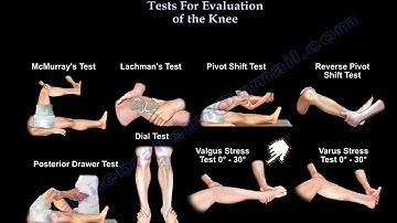Tests For  Examination  Of The Knee - Everything You Need To Know - Dr. Nabil Ebraheim