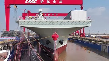 Trung Quốc hạ thủy Tàu đổ bộ tấn công mang máy bay/ UAV lớp Type-076 lớn nhất thế giới