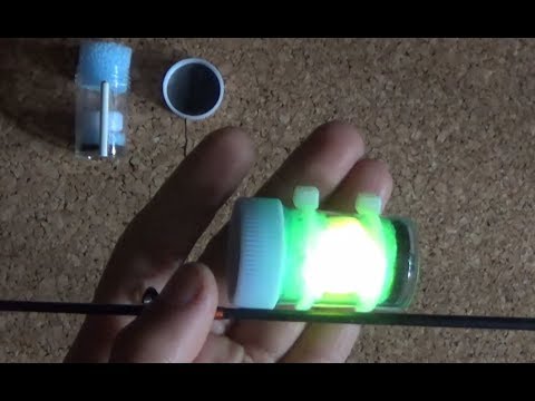 DIY: Home made water-proof fishing light float/bobber that costs less than  $1 