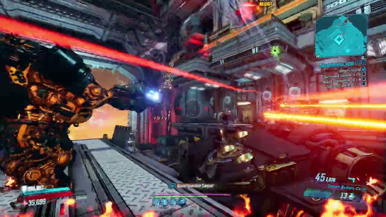 Borderlands 3 [Slaughterstar 3000 / Best gun for potato aim / Moze M11 gameplay w/ Senjy]