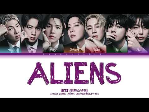 BTS (방탄소년단) 'Aliens' Lyrics (Tradução PT-BR Color Coded Lyrics)