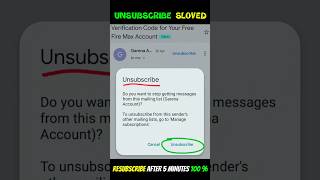 Free Fire Recovery Email Resubscribe Fix | Garena Mail Resubscribe Solution |#ffbindgmailresubscribe