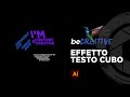 Effetto Testo Cubo - Illustrator