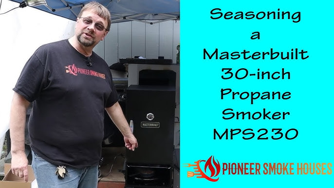 Masterbuilt 40 in. ThermoTemp XL Propane Smoker with Window in