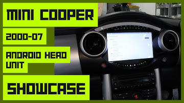 MINI Cooper | 2000-07 | R50/52/53 | OEM Style Android Head Unit Installation Showcase