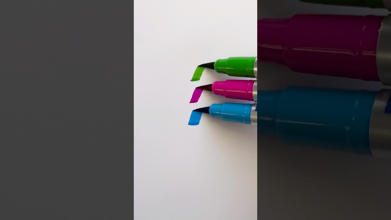 💚🩷💙#art #heart #shorts #ytshorts #kids #kidsart #creative