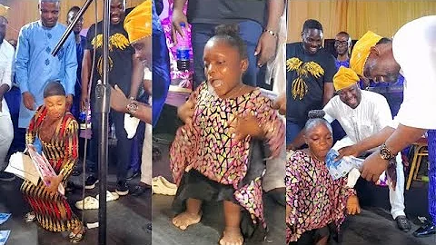 Oganla Alabi Pasuma with Aunty Ramota & Aunty Ajara on Stage Dancing Competition