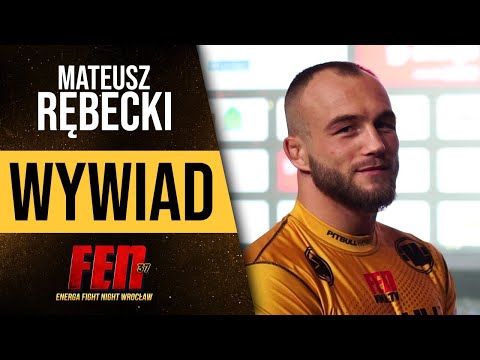 Mateusz Rębecki komentuje nieudany atak rywala na ważeniu: "Może nie wytrzymał presji?"