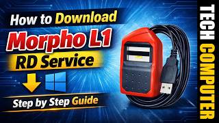 How to download morpho rd service in laptop || morpho l1 device driver download