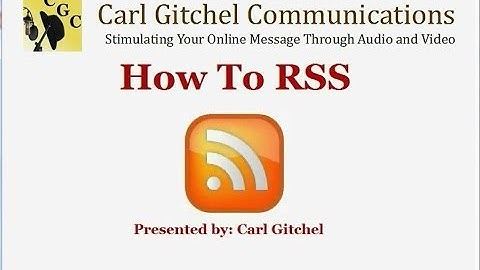 Set Up an RSS Feed with Feedburner
