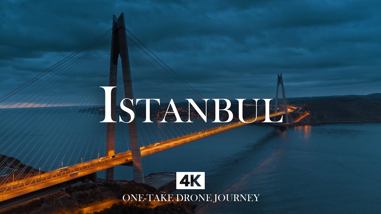 ISTANBUL in 4K | Anatolian Calm  Music & Relaxing Piano, UD, Kanun -Timeless City Flow