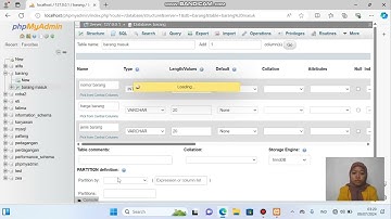 penjelasan Create, Alter, dan Drop di Aplikasi Xampp