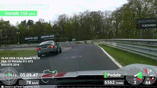 Nürburgring Nordschleife | Porsche 911 GT3 (992) | Relaxed BTG: 7:45