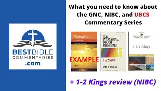Understanding the Bible Commentary Series [explained] + 1-2 Kings REVIEW