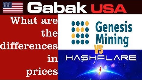 what are the differences in price Genesis mining Hash Flare Bitcoin pool