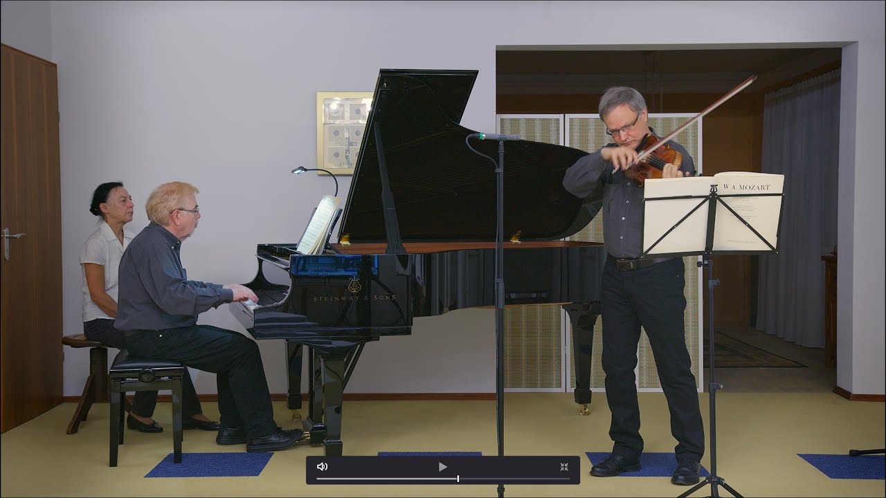 Mozart Sonate für Klavier und Violine KV526, III. Presto YouTube