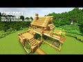 Minecraft how to build a simple survival house