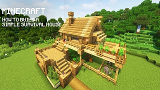 Minecraft: How To Build A Simple Survival House
