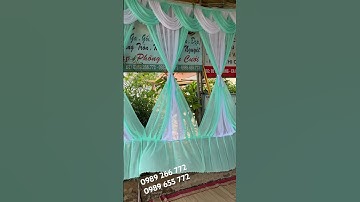 Chuyên may rèm thả, rèm cửa sổ, Rạp cưới đẹp nhất; 0989 266 772 - 0989 655 772