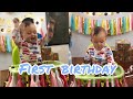 Baby Youngjai’s first Birthday Party  / 영재의 첫 생일(돌잔치)파티[한국-인도 국제커플 / 혼혈아기 영재 인도 육아일기]