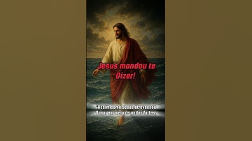 boa noite, Deus mandou te dizer: