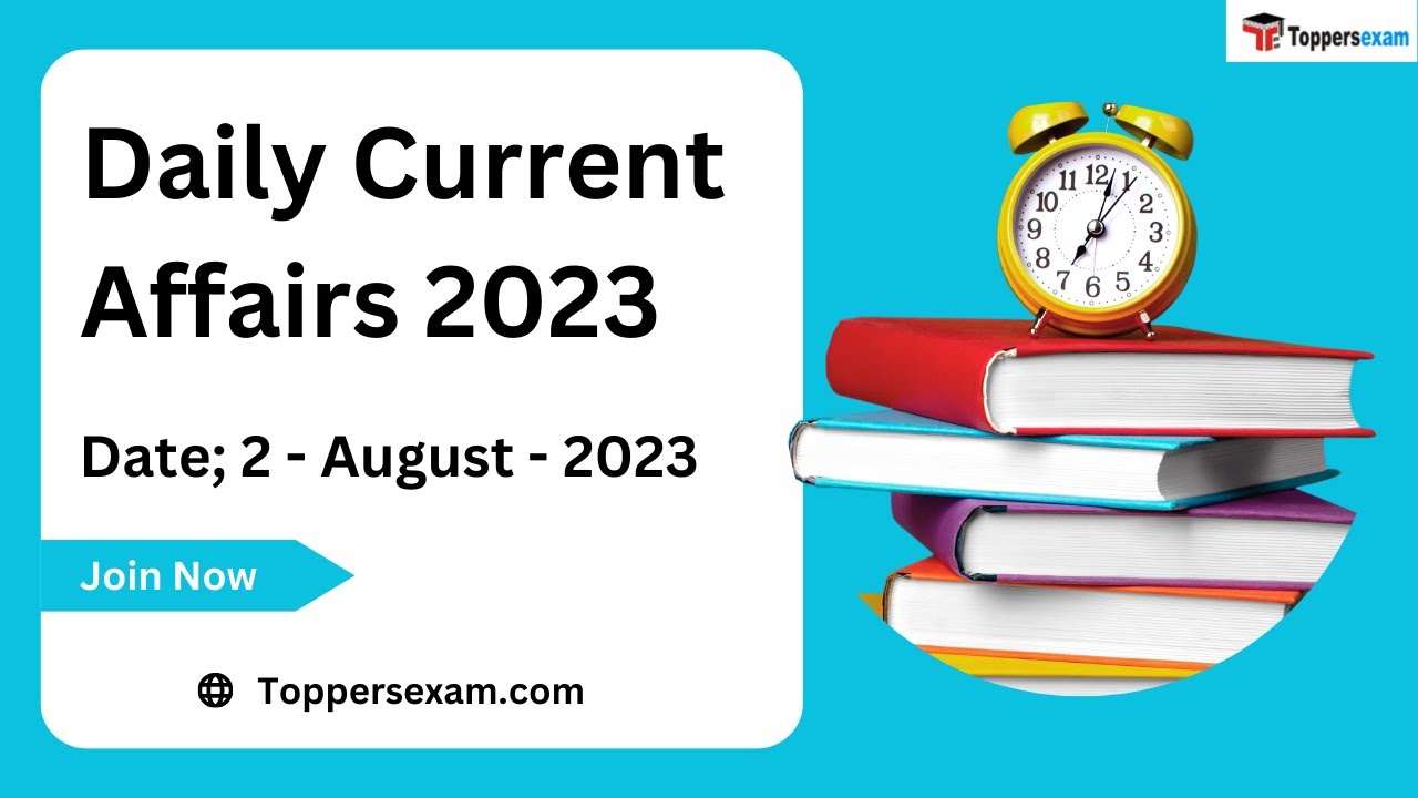 GK & Current Affairs in Hindi 2 - August - 2023 - YouTube