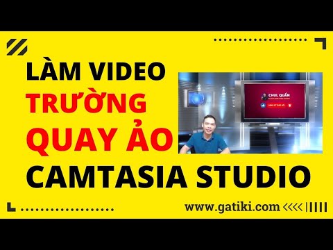 Video Làm video Background trường quay ảo với Camtasia... - youtube