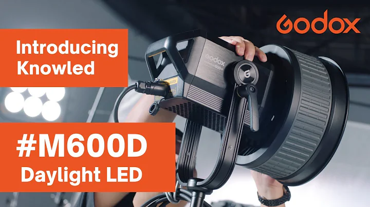 Introducing Godox Knowled #M600D Daylight LED light | Knowled, take you further!