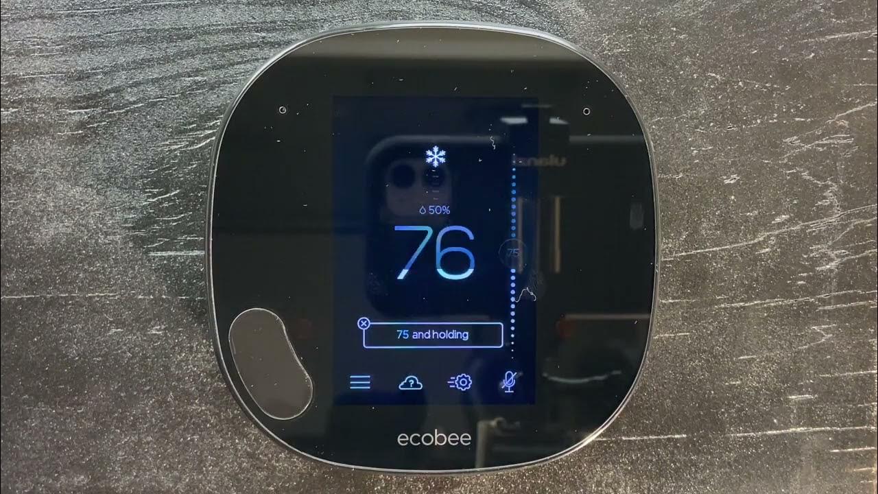 Ecobee Mode Change YouTube