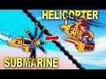 Building a Transforming SUBMERSIBLE HELICOPTER In Trailmakers