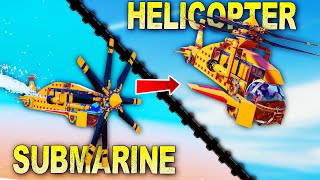 Building a Transforming SUBMERSIBLE HELICOPTER In Trailmakers