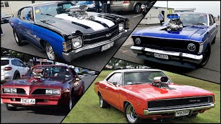 || FORD v CHEVY v DODGE || Torque Monsters & Loud Exhausts of Hot Rods & Muscle Cars | V8 Pure Sound