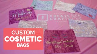 Cricut Blank Cosmetic Bags (3 ct)