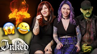 'This Thot Pocket Just Kissed My Cheek' & More Crazy Client Stories | Tattoo Artists React