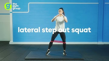 How To Do A Lateral Step Out Squat | The Gym Group