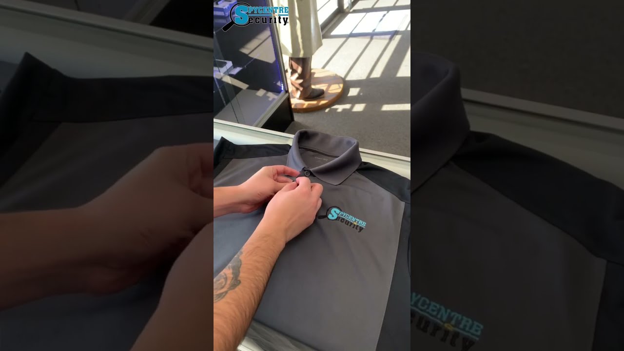 How To Put On A 1080P Hidden Button Camera