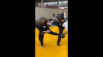 Sparring Kick/Punch Combo Series #9 - Leg Kick Counter by HwaRangDo® GM Taejoon Lee