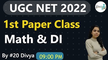 Live-09:00 PM #21 Unit 5 Reasoning UGC NET 2022 | UGC NET Math class | NET paper 1st Class