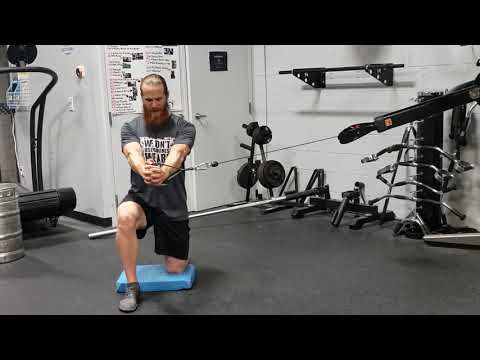 1/2 Kneeling Cable Anti-Rot Hold
