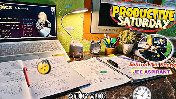 My Class 11 + JEE Syllabus Update | A day in my life | Study Vlog 📚