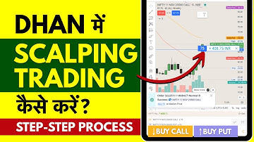 Dhan App me Scalping Trading Kaise Kare? How to do Scalping Trading in Dhan App?