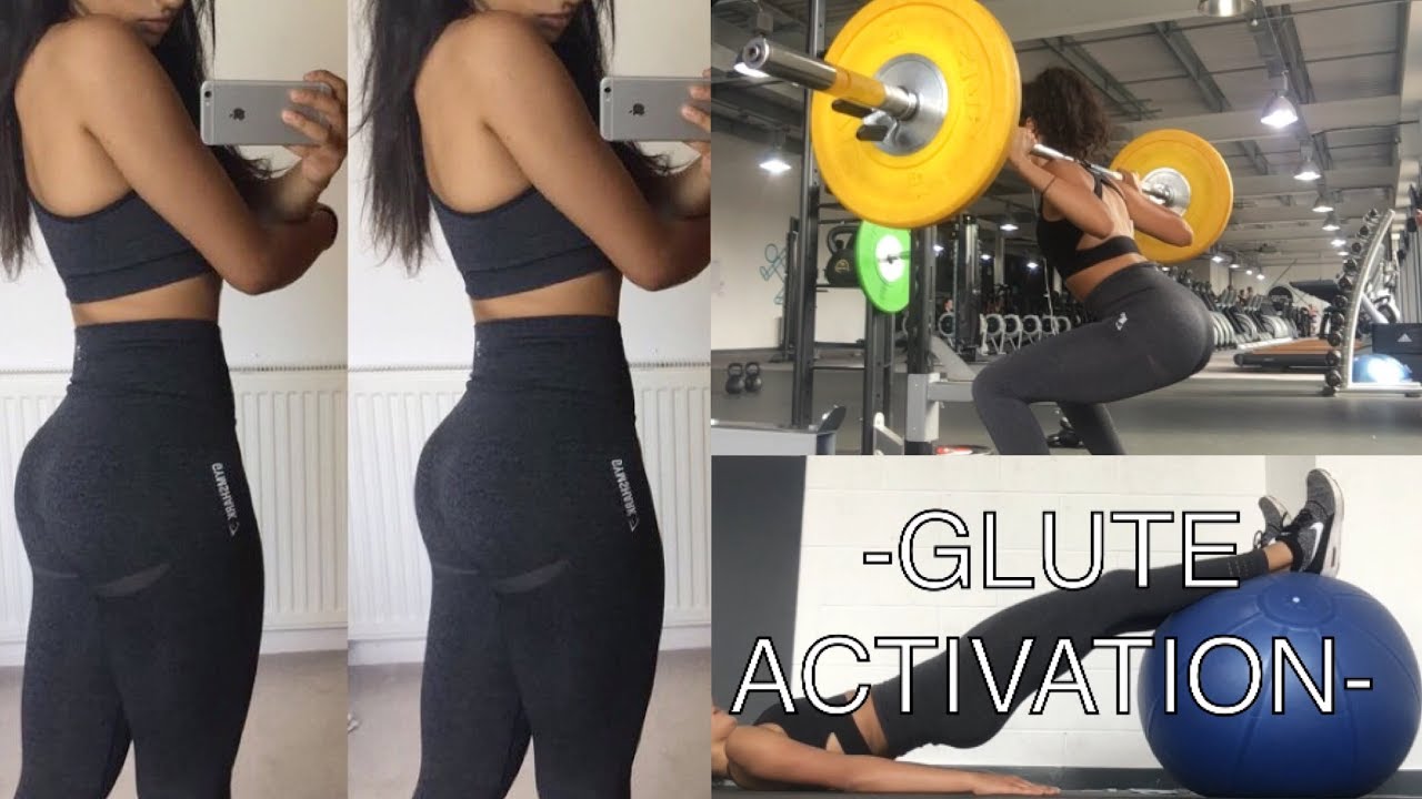 Full Leg Day Workout & Glute Activation exercises - YouTube