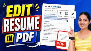 How to Edit Resume in PDF on Windows PC or Laptop | Edit PDF Text with Systweak PDF Editor screenshot 4