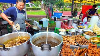 Delicious ThAI STREET FOOD Festival in Huge Park | Thai Street Food